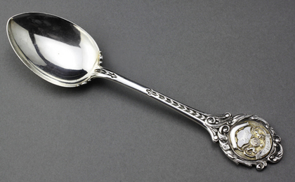 National Rifle Association Military Silver Trophy Spoon - Natal Carbineers, Emma Thresh Trophy